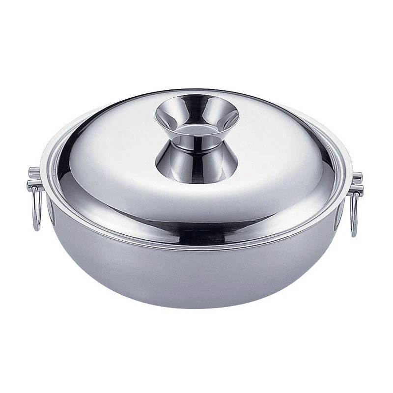 YUKIWA Stainless Steel Shabu Shabu Hot Pot 1 YUKIWA Stainless Steel Shabu Shabu Hot Pot