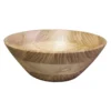 Kijihiki White Ash Salad Bowl With Flat Edge