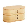 Odate Magewappa Hango Two-Tier Bento Lunch Box