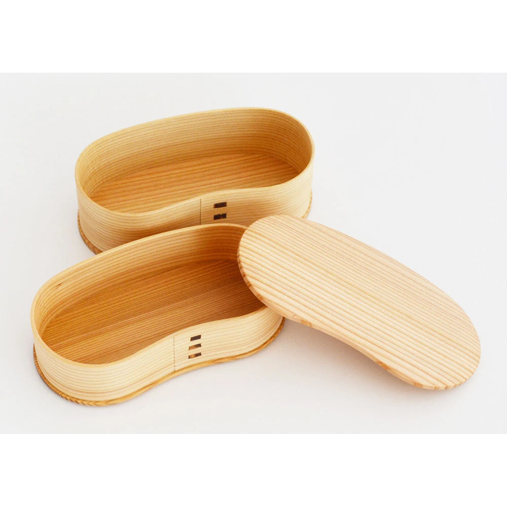 Odate Magewappa Hango Two-Tier Bento Lunch Box 3 Odate Magewappa Hango Two-Tier Bento Lunch Box - Image 3