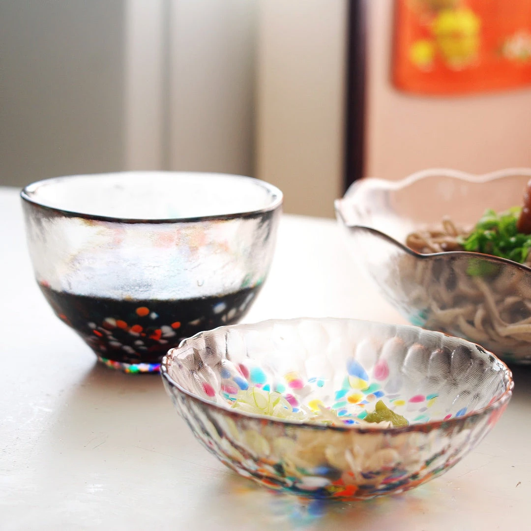 ADERIA Tsugaru Vidro Soda-Lime Glass Noodle Bowl Set 3 ADERIA Tsugaru Vidro Soda-Lime Glass Noodle Bowl Set - Image 3