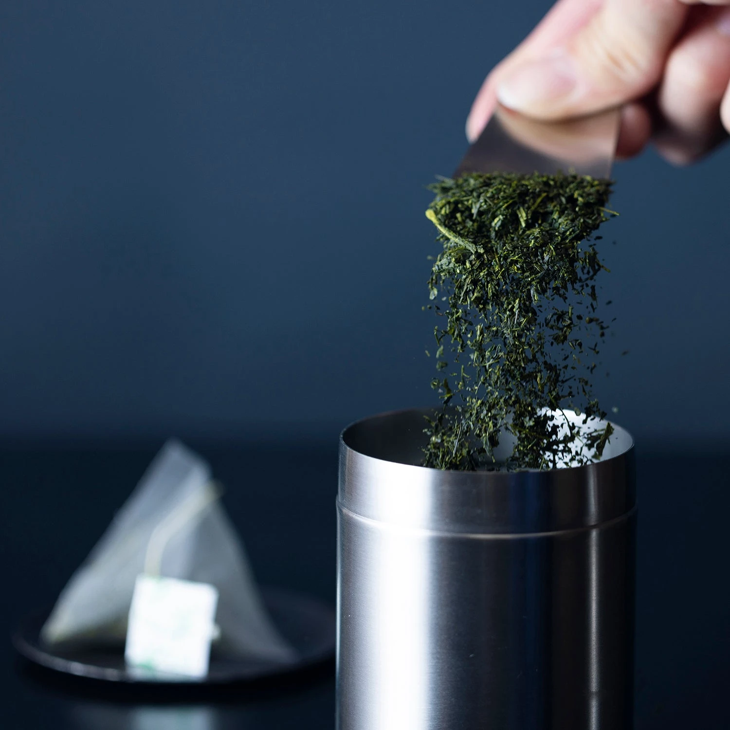 Asahi Stainless Steel Loose Tea Leaf Canister Chazutsu Tea Caddy 200ml 5 Asahi Stainless Steel Loose Tea Leaf Canister Chazutsu Tea Caddy 200ml - Image 5