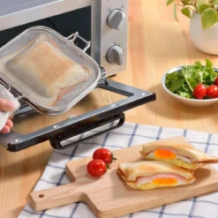 AUX Leye Stainless Steel Grilled Sandwich Maker -Kitchenware Sales Shop AuxLeyeStainlessSteelGrilledSandwichMaker 7
