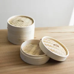 EBM Bamboo Steamer -Kitchenware Sales Shop EBMBambooSteamer 3
