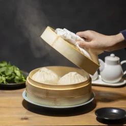 EBM Bamboo Steamer -Kitchenware Sales Shop EBMBambooSteamer 5