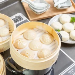 EBM Bamboo Steamer -Kitchenware Sales Shop EBMBambooSteamer 7