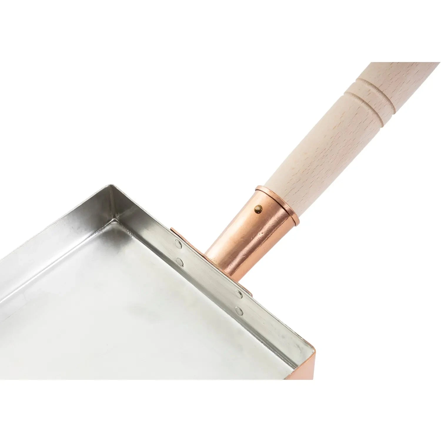 EBM Copper Tamagoyaki Square Omelette Pan - Kanto Style 2 EBM Copper Tamagoyaki Square Omelette Pan - Kanto Style - Image 2