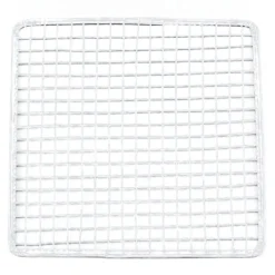 EBM Galvanized Iron Square Barbecue Grill Mesh 200 Pieces