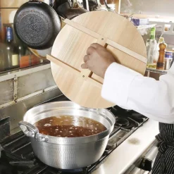 EBM Sawara Cypress Wooden H Shaped Lid -Kitchenware Sales Shop EBMSawaraCypressWoodenHShapedLid 4