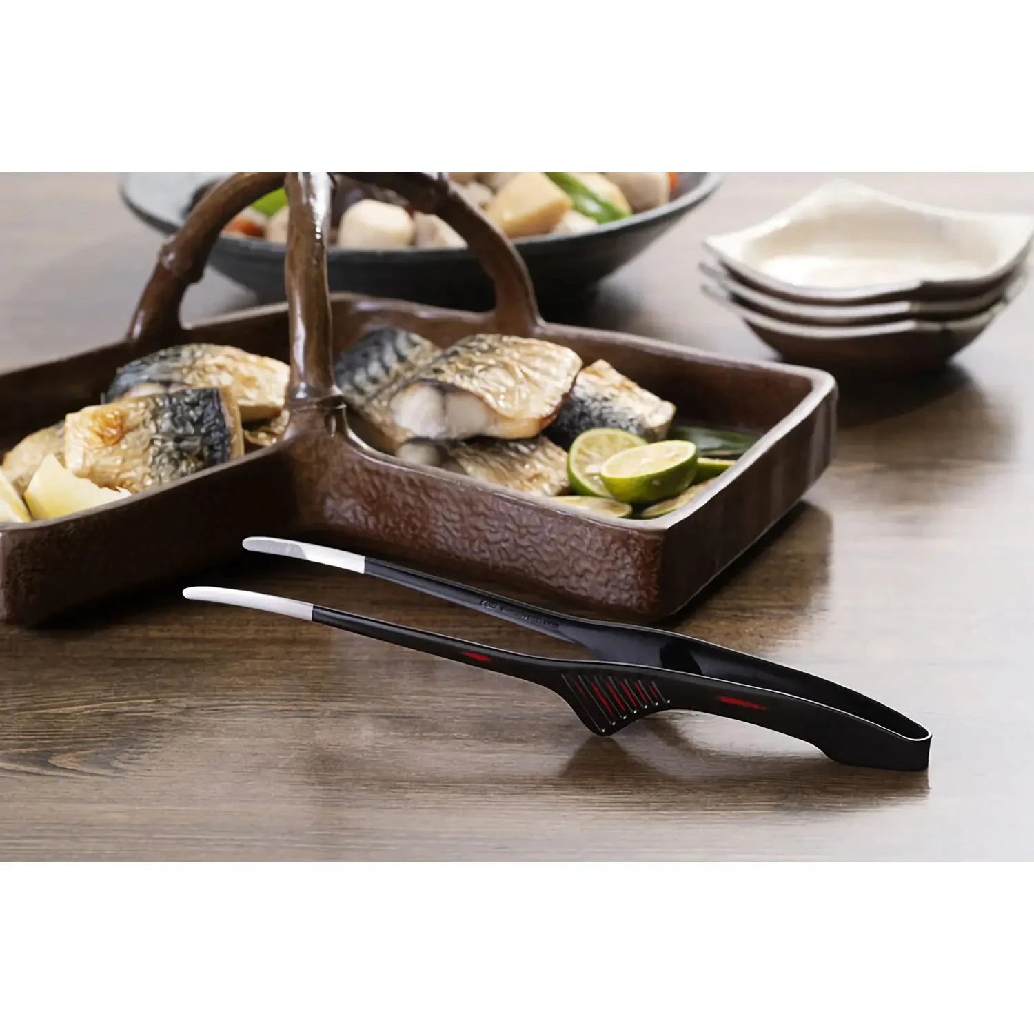 EBM Stainless Steel Clever Chopstick Tongs 8 EBM Stainless Steel Clever Chopstick Tongs - Image 8