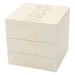 Echizen Shikki Art Deco Synthetic Resin 3-Tier Jubako Box -Kitchenware Sales Shop EchizenShikkiArtDecoPhenolResin3 TierJubakoBoxS 21 1