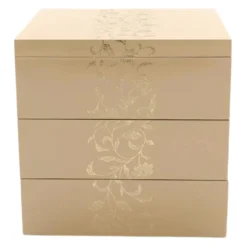 Echizen Shikki Art Deco Synthetic Resin 3-Tier Jubako Box -Kitchenware Sales Shop EchizenShikkiArtDecoPhenolResin3 TierJubakoBoxS 21 2