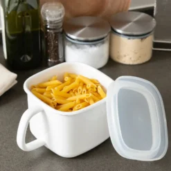 FUJIHORO Enamel Miso Food Container 9 FUJIHORO Enamel Miso Food Container -Kitchenware Sales Shop FUJIHOROEnamelMisoFoodContainerN KP 3