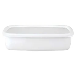FUJIHORO Konte Enamel Shallow Food Container -Kitchenware Sales Shop FUJIHOROKonteEnamelShallowFoodContainerKE S AB 13
