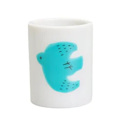 HAREKUTANI Porcelain Bird Toothbrush Stand -Kitchenware Sales Shop HAREKUTANIPorcelainBirdToothbrushStand 3