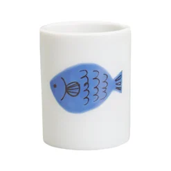 HAREKUTANI Porcelain Fish Toothbrush Stand -Kitchenware Sales Shop HAREKUTANIPorcelainFishToothbrushStand 3