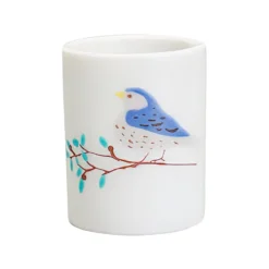HAREKUTANI Porcelain Perch Bird Toothbrush Stand -Kitchenware Sales Shop HAREKUTANIPorcelainPerchBirdToothbrushStand 3