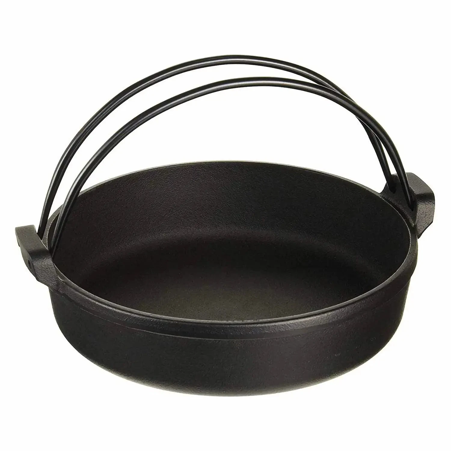 Iwachu Nambu Cast Iron Sukiyaki Pan With Handle 2 Iwachu Nambu Cast Iron Sukiyaki Pan With Handle - Image 2