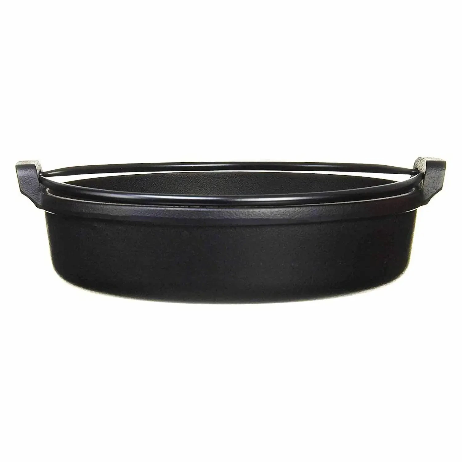 Iwachu Nambu Cast Iron Sukiyaki Pan With Handle 4 Iwachu Nambu Cast Iron Sukiyaki Pan With Handle - Image 4