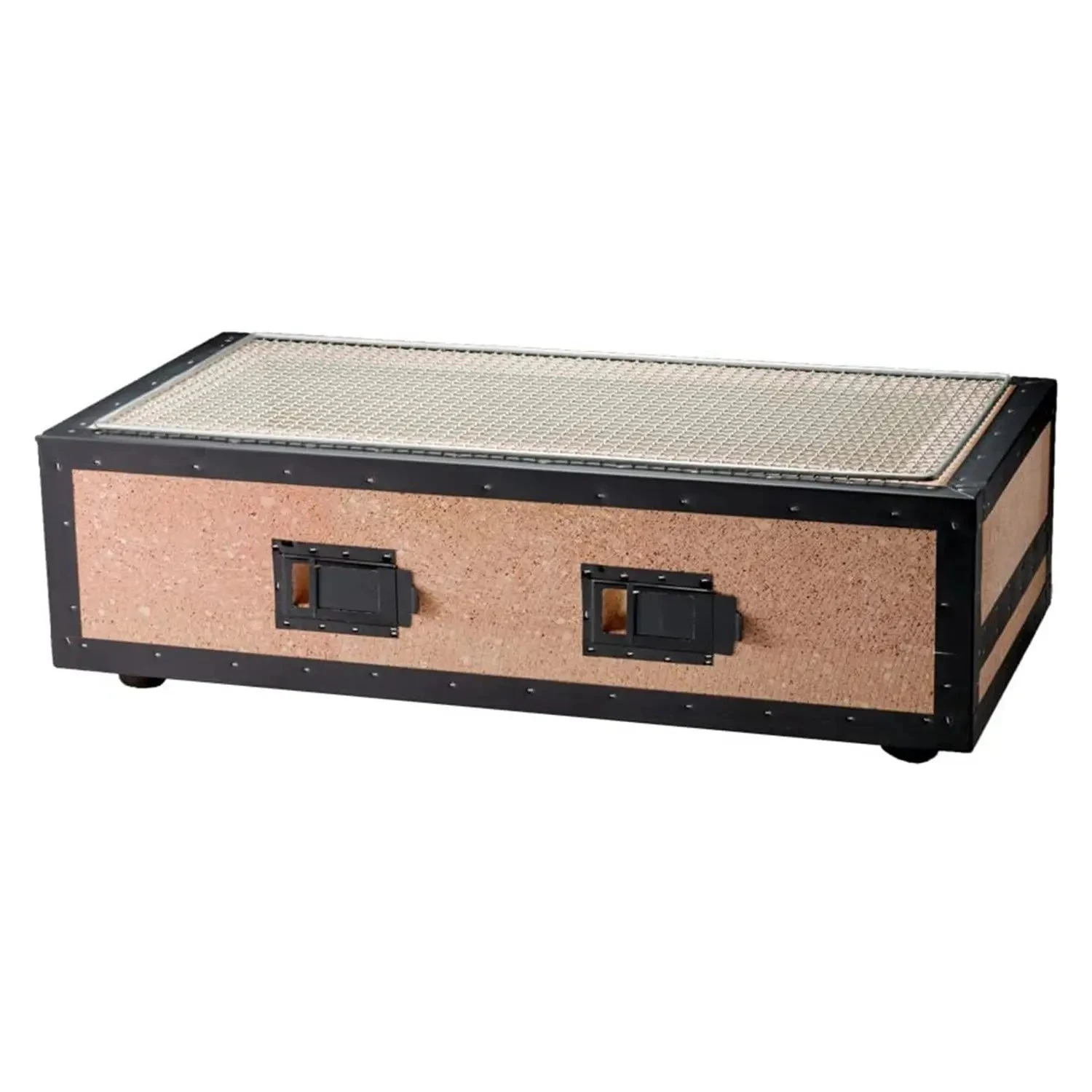 Kaginushi Charcoal BBQ Konro Grill Wide With Mesh Net - Large 1 Kaginushi Charcoal BBQ Konro Grill Wide With Mesh Net - Large