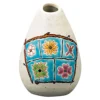 Kutani Ware Porcelain Single-flower Vase