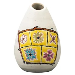 Kutani Ware Porcelain Single-flower Vase -Kitchenware Sales Shop KutaniWarePorcelainSingle flowerVaseAP6 5080 3