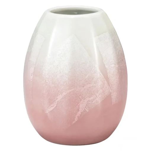 Kutani Ware Porcelain Single-flower Vase Gindami -Kitchenware Sales Shop KutaniWarePorcelainSingle flowerVaseGindamiK7 1205