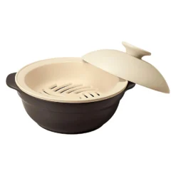 M.STYLE Karl Ceramic Induction Donabe Casserole And Steamer Insert -Kitchenware Sales Shop M.STYLEKarlCeramicInductionDonabeCasseroleandSteamerInsertKAL0208BE KAL0218BE 3