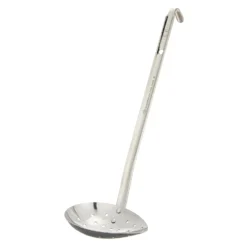MARUTAMA Stainless Steel Side-Scooping Ladle With Holes