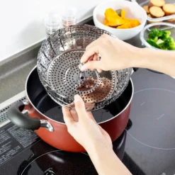 MT-Torimatsu Stainless Steel Steamer Insert -Kitchenware Sales Shop MT TorimatsuStainlessSteelSteamerInsert 5