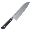 Misono Molybdenum Santoku Knife (Hollow Edge) 180mm No.584