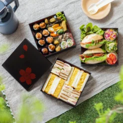 Miyamoto ABS Resin 3-Tier Jubako Box Sakura 6 Miyamoto ABS Resin 3-Tier Jubako Box Sakura -Kitchenware Sales Shop MiyamotoPlastic3 TierJubakoBoxSakura 4