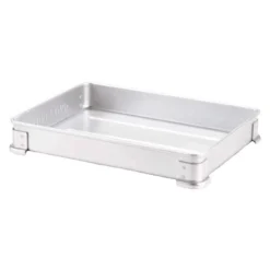 Nakao Anodized Aluminium Stackable Tray For Gyoza And Soba Noodles