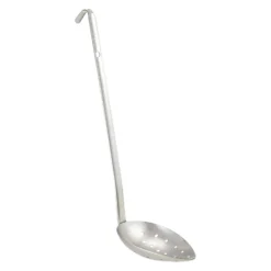 Nihon Metal Works Eco Clean Stainless Steel Vertical-Scooping Ladle With Holes