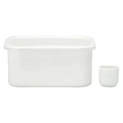 Noda Horo Enamel Nukazuke Pickle Storage Container