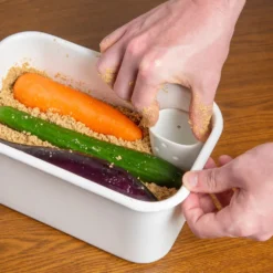 Noda Horo Enamel Nukazuke Pickle Storage Container -Kitchenware Sales Shop NodaHoroEnamelNukazukePickleStorageContainerTK 32 8