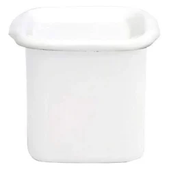 Noda Horo White Series Enamel Square Food Containers With Enamel Lid -Kitchenware Sales Shop NodaHoroWhiteSeriesEnamelSquareFoodContainerswithEnamelLid 3