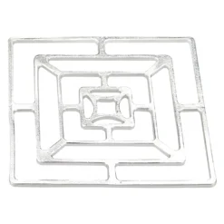 Nousaku KAGO Hand-Crafted Cast Tinware Flexible Folding Basket – Square