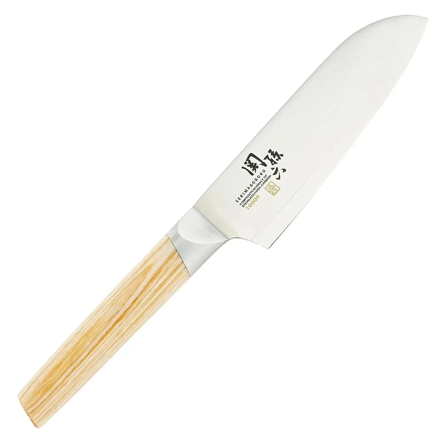 Kai Seki Magoroku 10000CL Stainless Steel Santoku Knife 1 Kai Seki Magoroku 10000CL Stainless Steel Santoku Knife