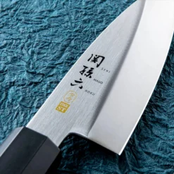 Kai Seki Magoroku Kinju ST Stainless Steel Ajikiri Deba Knife 6 Kai Seki Magoroku Kinju ST Stainless Steel Ajikiri Deba Knife -Kitchenware Sales Shop SekiMagorokuKinjuSTStainlessSteelAjikiriDebaKnifeAK1100 3