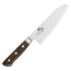 Kai Seki Magoroku Mokuren Stainless Steel Santoku Knife