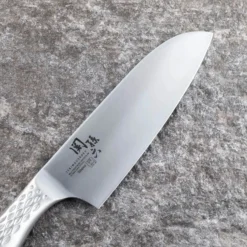 Kai Seki Magoroku Shousou Stainless Steel Santoku Knife -Kitchenware Sales Shop SekiMagorokuShousouStainlessSteelSantokuKnifeAB5162 3