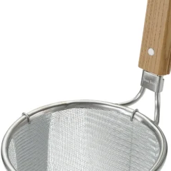 Three Snow Stainless Steel Deep Ramen Tebo Noodle Strainer Round Base -Kitchenware Sales Shop Shin EtsuStainlessSteelRamenTeboHeavy DutyDeepNoodleStrainer 3