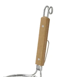 Three Snow Stainless Steel Deep Ramen Tebo Noodle Strainer Round Base -Kitchenware Sales Shop Shin EtsuStainlessSteelRamenTeboHeavy DutyDeepNoodleStrainer 5