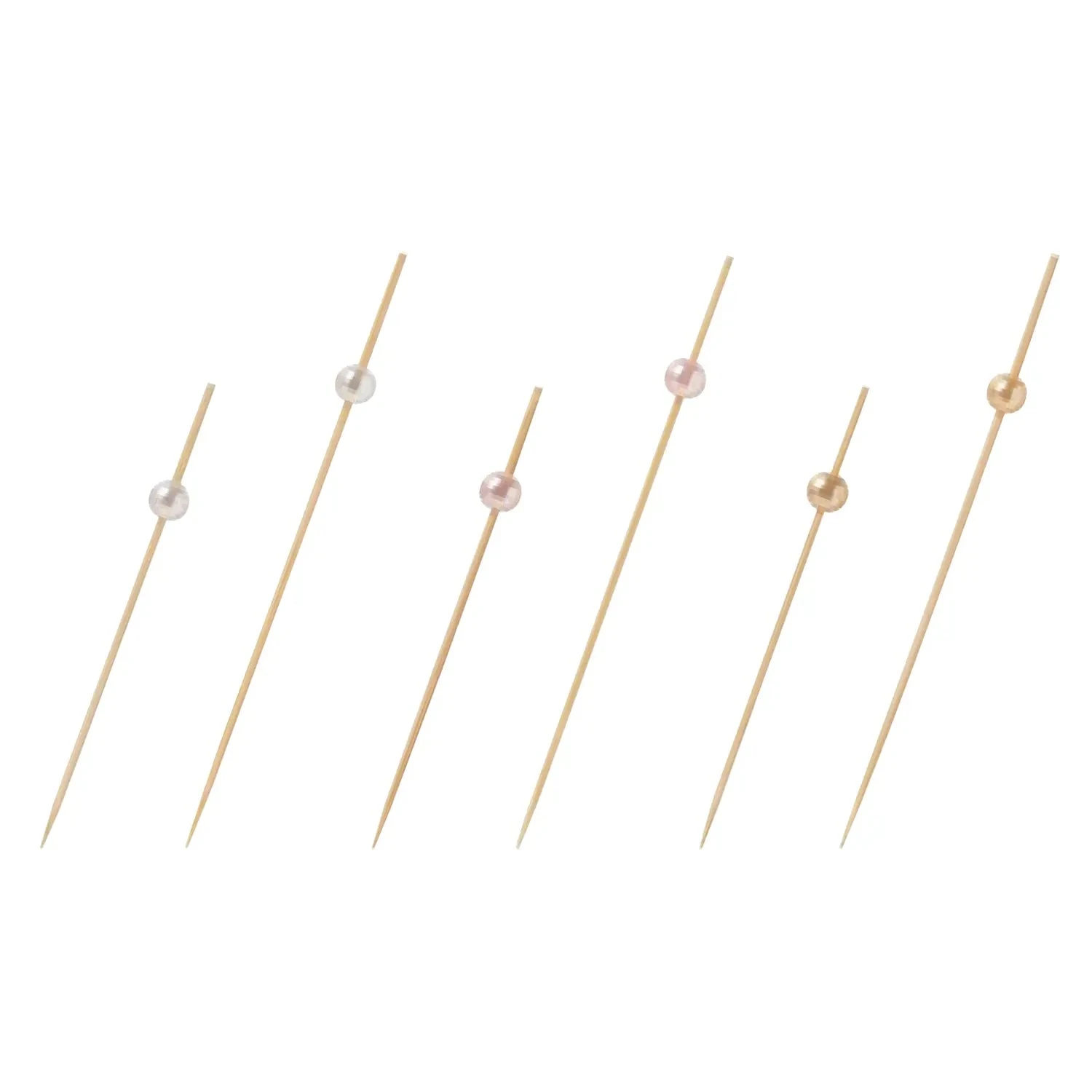 Shindoh Bamboo Food Picks With Pearl 50 Count 4 Shindoh Bamboo Food Picks With Pearl 50 Count - Image 4