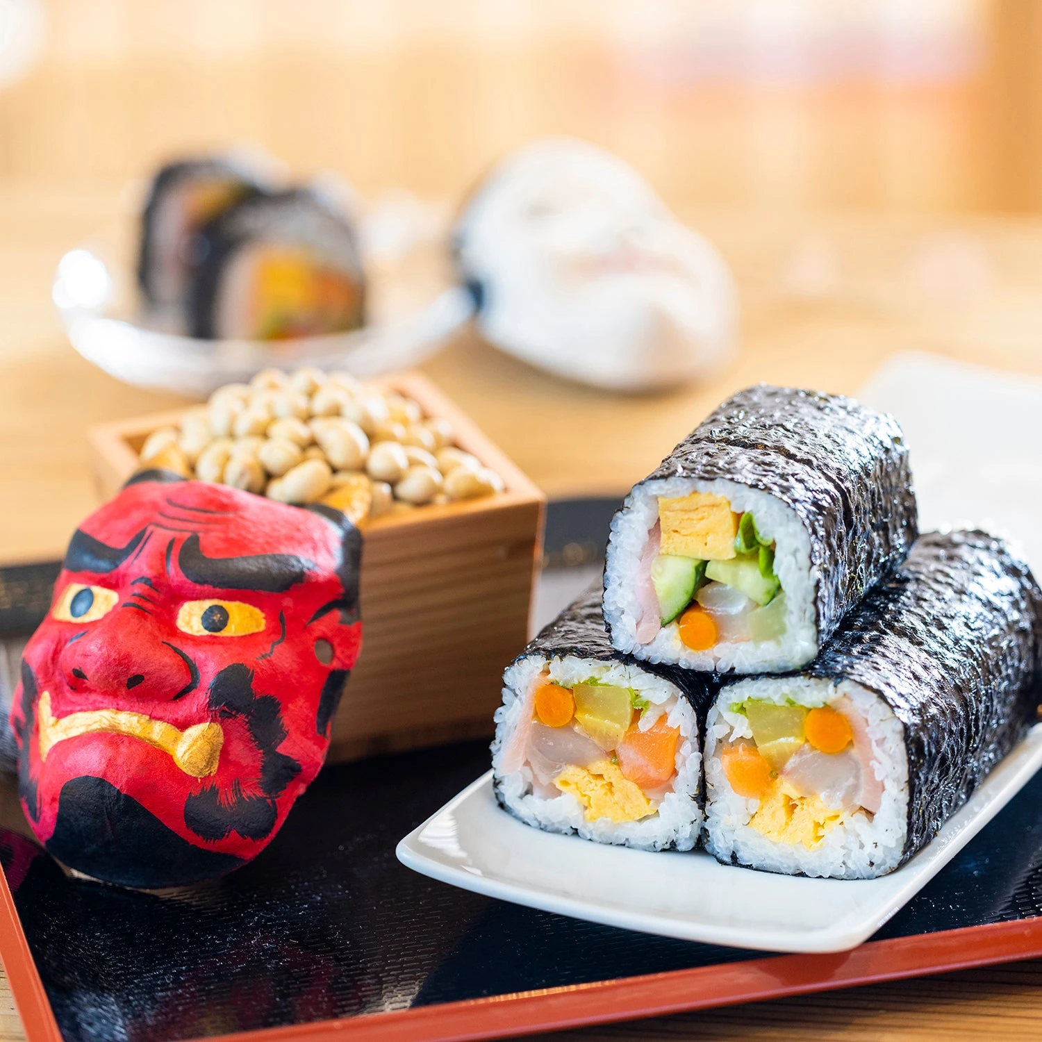 Shinkoh Bright Sudare Bamboo Sushi Rolling Mat Thin Strips 3 Shinkoh Bright Sudare Bamboo Sushi Rolling Mat Thin Strips - Image 3