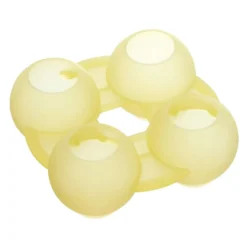 Skater Silicone Ice Tray Ball Yellow