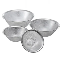 Sori Yanagi Stainless Steel Perforated Colander -Kitchenware Sales Shop SoriYanagiStainlessSteelPerforatedColander 3