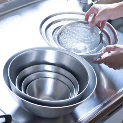 Sori Yanagi Stainless Steel Perforated Colander -Kitchenware Sales Shop SoriYanagiStainlessSteelPerforatedColander 6