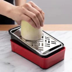 SUNCRAFT Stainless Steel Grater With Container -Kitchenware Sales Shop SuncraftStainlessSteelGraterwithContainerSSK 10 4 87016d6e 9b33 4e22 90a2 b2035339e4fe